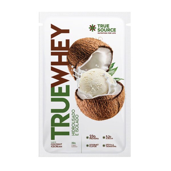 PROTEINA TRUE WHEY DOSE UNICA COCONUT ICE CREAM 32G