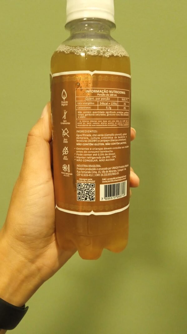 KOMBUCHA UNAQUI - JENIPAPO 269ml - Image 2