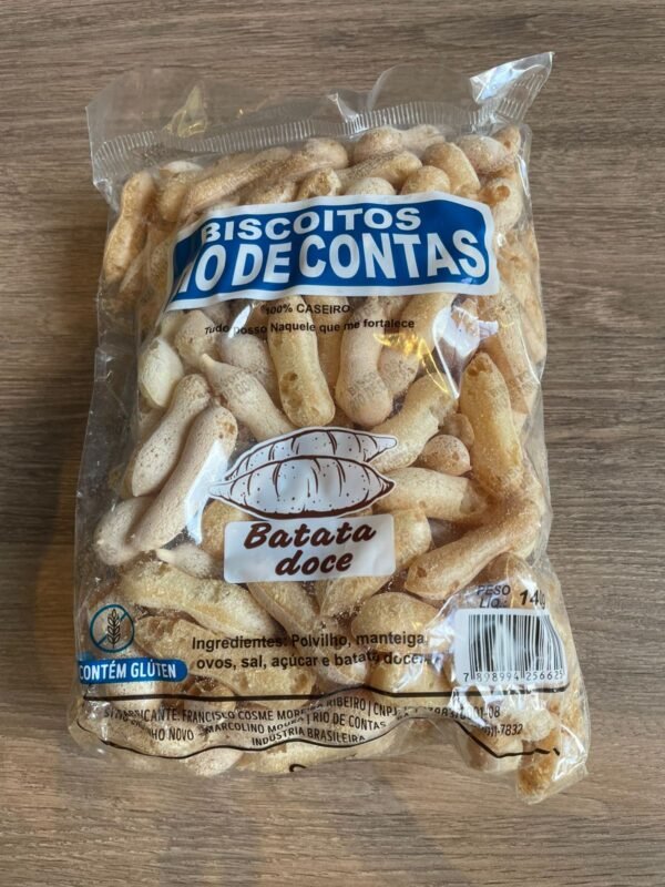 BISCOITO POLVILHO AVOADOR BATATA DOCE 170g - RIO DE CONTAS