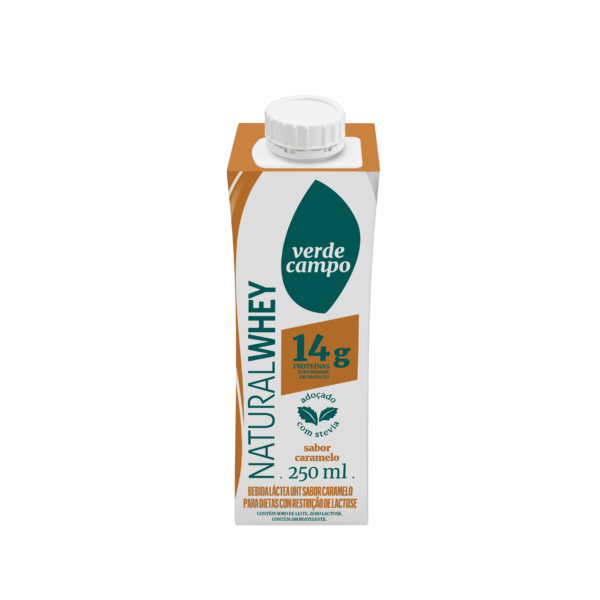 SHAKE PROTEICO 14G CARAMELO LACFREE 250ML