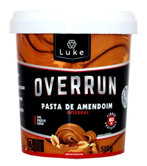 PASTA DE AMENDOIM INTEGRAL CREMOSA - 500g