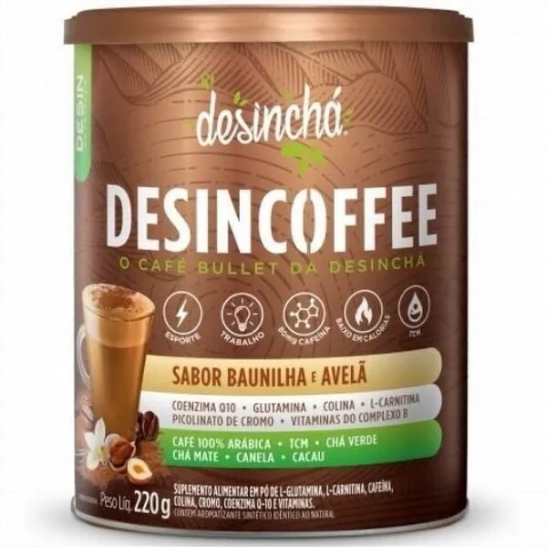 DESINCOFFEE BAUNILHA E AVELA PT 220G