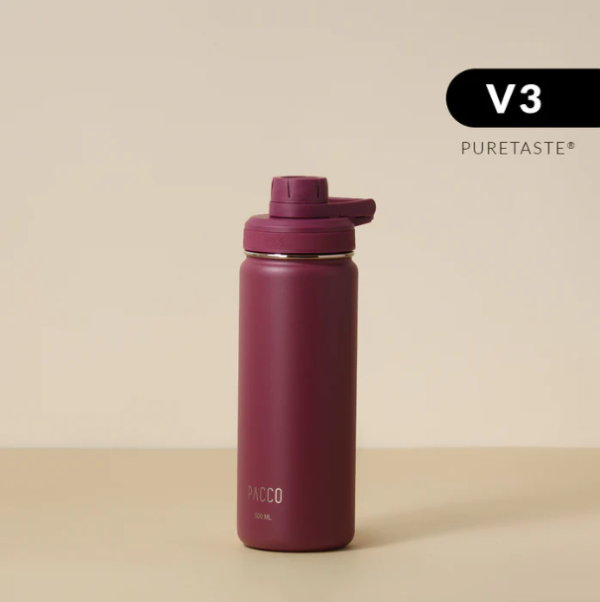 HYDRA V3 VINHO PURETASTE 500ml - GARRAFA TERMICA PACCO