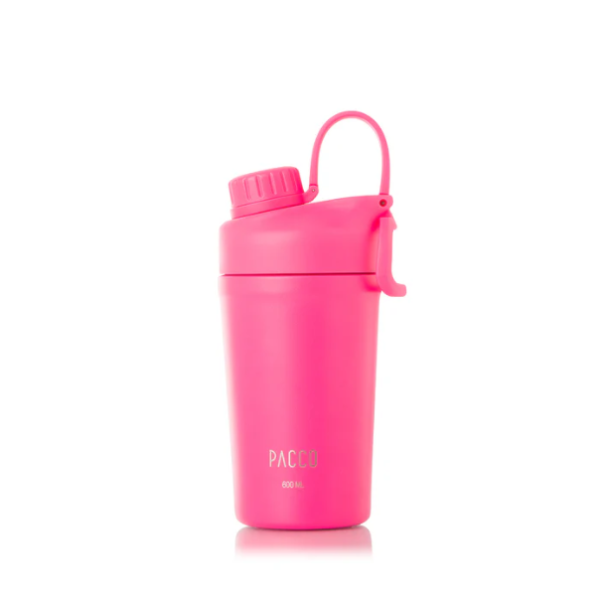 COPO TERMICO SHAKER PINK 600ml - PACCO