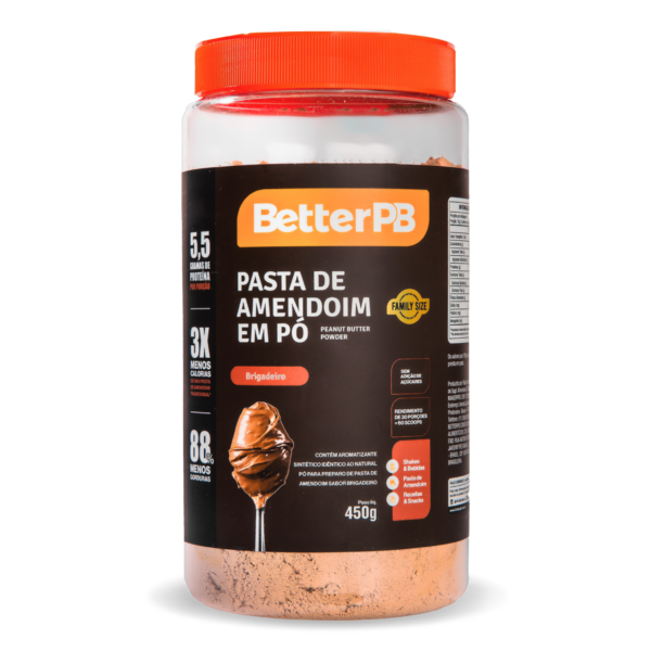 BETTER PB 450g BRIGADEIRO - PASTA DE AMENDOIM EM PO