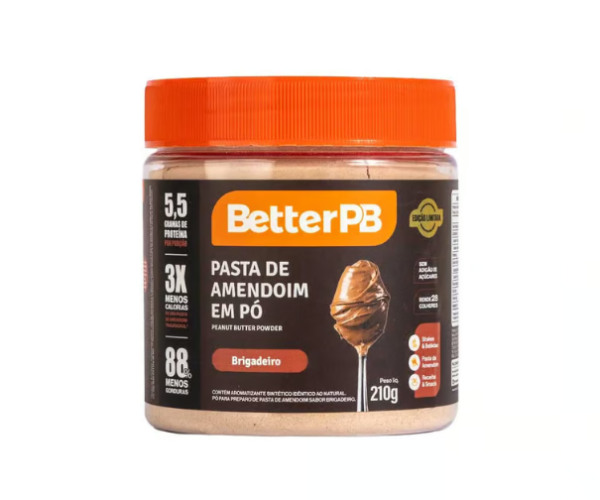 PASTA DE AMENDOIM EM PO BRIGADEIRO 210g - BETTER PB