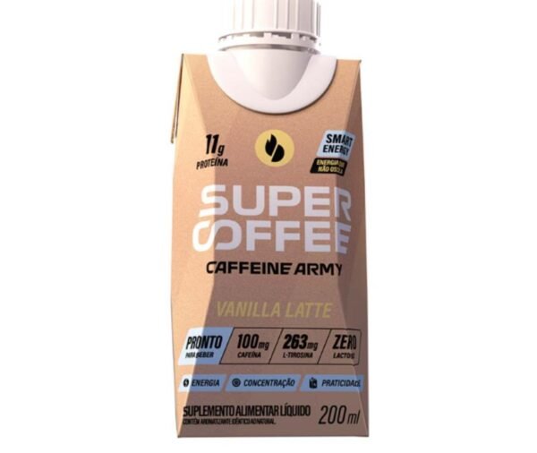 BEBIDA SUPERCOFFEE RTD VANILLA LATTE 200ml