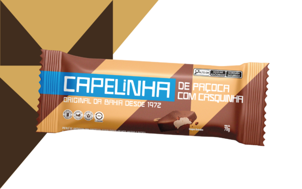 PICOLE CASQUINHA DE PACOCA - CAPELINHA