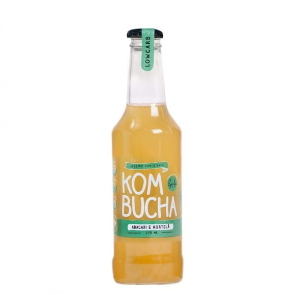 KOMBUCHA DE ABACAXI COM HORTELA GULAFIT