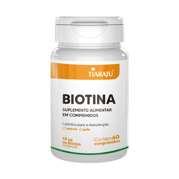 BIOTINA 250mg (45mcg) 60caps - TIARAJU