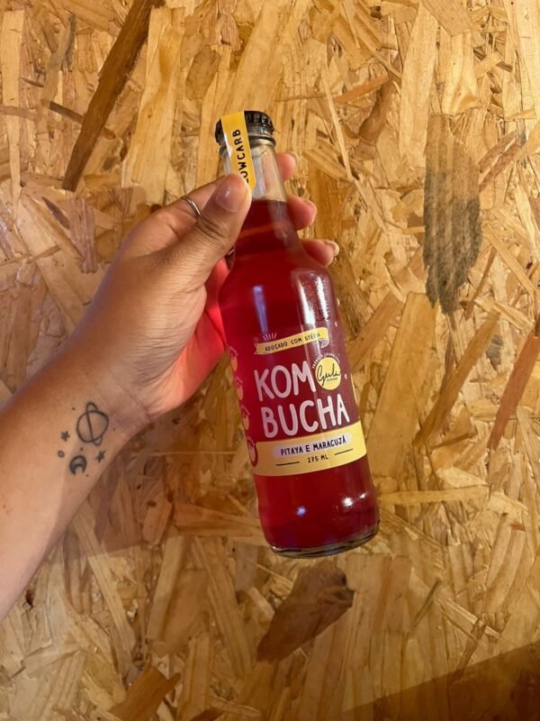 KOMBUCHA PITAYA COM MARACUJA GULAFIT 275ml