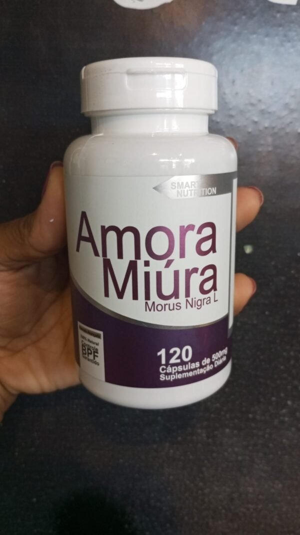 AMORA MIURA morus nigra L 500mg 120caps - 4ELEMENTOS
