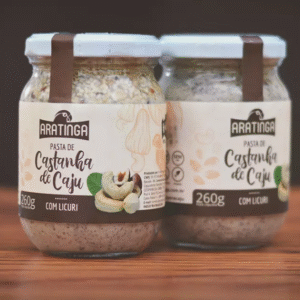 PASTA DE CASTANHA DE CAJU COM LICURI 260g - ARATINGA