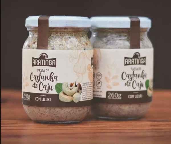 PASTA DE CASTANHA DE CAJU COM LICURI 260g - ARATINGA