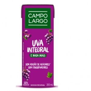 SUCO DE UVA 200ml CAIXINHA - CAMPO LARGO