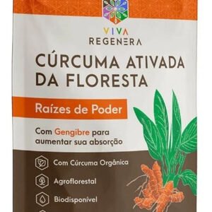 CURCUMA ATIVADA DA FLORESTA COM PIMENTA 60G - VIVA REGENERA