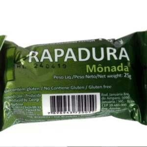 MONADA RAPADURA ARTESANAL 25g