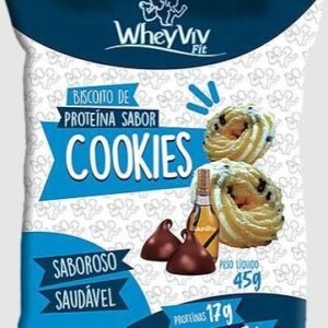 BISCOITO SABOR COOKIES 45G - WHEYVIV