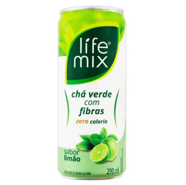 CHA VERDE LIMAO LATA 200ml - LIFE MIX