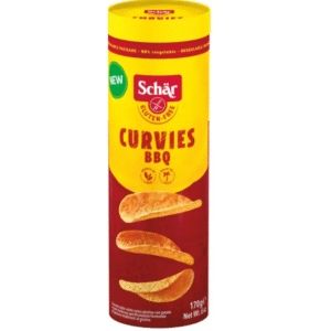 Batata Chips Sem gluten Curvies Sabor Barbecue 170g - Schar