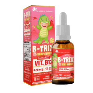 KIDS - B TRIX VITAMINA B12 0,75mcg 20ml MORANGO - FLORA NATI