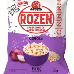 ROZEN CEBOLA SALGADINHO DE ARROZ 50g - OKOSHI