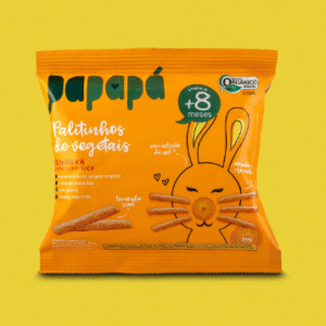 BISCOITO PALITINHOS DE VEGETAIS CENOURA 20g - PAPAPA