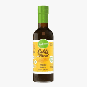 CALDA DE COCO ADOCANTE NATURAL 250ml - QUALICOCO GARRAFA