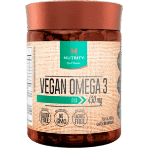 VEGAN OMEGA 3 DHA 6O CAPS - NUTRIFY