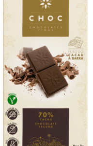 CHOCOLATE 70% CACAU 80G - CHOC