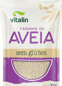 FARINHA DE AVEIA SEM GLUTEN 200g - VITALIN
