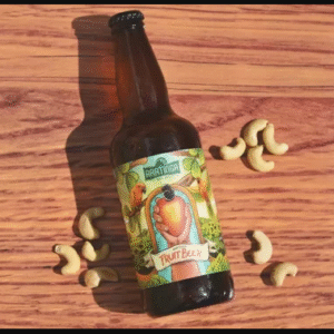 ARATINGA FRUIT BEER CAJU - CERVEJA DE CASTANHA DE CAJU 500ml