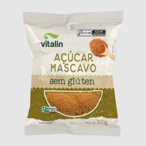 ACUCAR MASCAVO ORGANICO 300g - VITALIN