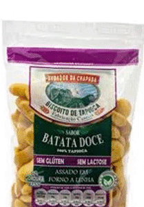 BISCOITO DE TAPIOCA AVOADOR 100G - BATATA DOCE