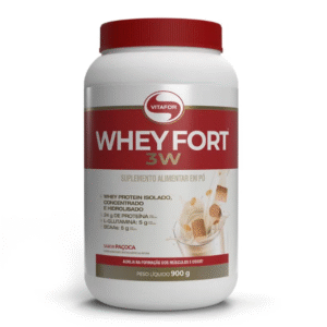 WHEY FORT 3W POTE 900G PACOCA - VITAFOR