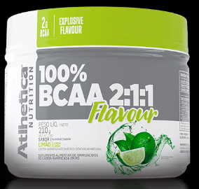 100% BCAA FLAVOUR LIMAO 210g - Atlhetica Nutrition