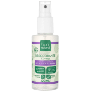 DESODORANTE MELALEUCA e LAVANDA SPRAY 120ml - BONI NATURAL