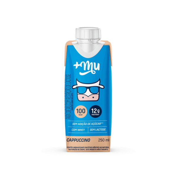 Bebida de Cappuccino com Whey S/Lactose 12g Proteina 250ml