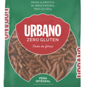 MASSA DE ARROZ INTEGRAL PENNE 500g - URBANO