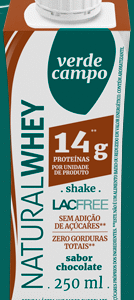 SHAKE PROTEICO 14G CHOCOLATE LACFREE 250ML
