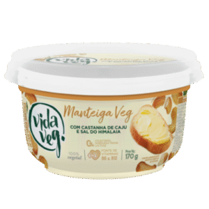 MANTEIGA VEGANA DE CASTANHAS 170GR - VIDA VEG