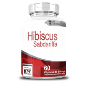 HIBISCO HIBISCUS SABDARIFFA 500mg 60caps - 4ELEMENTOS