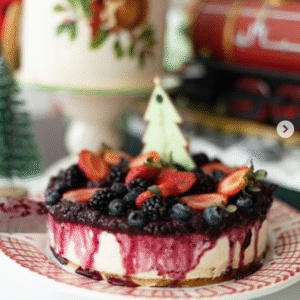 CHEESECAKE FRUTAS VERMELHAS +LEVE