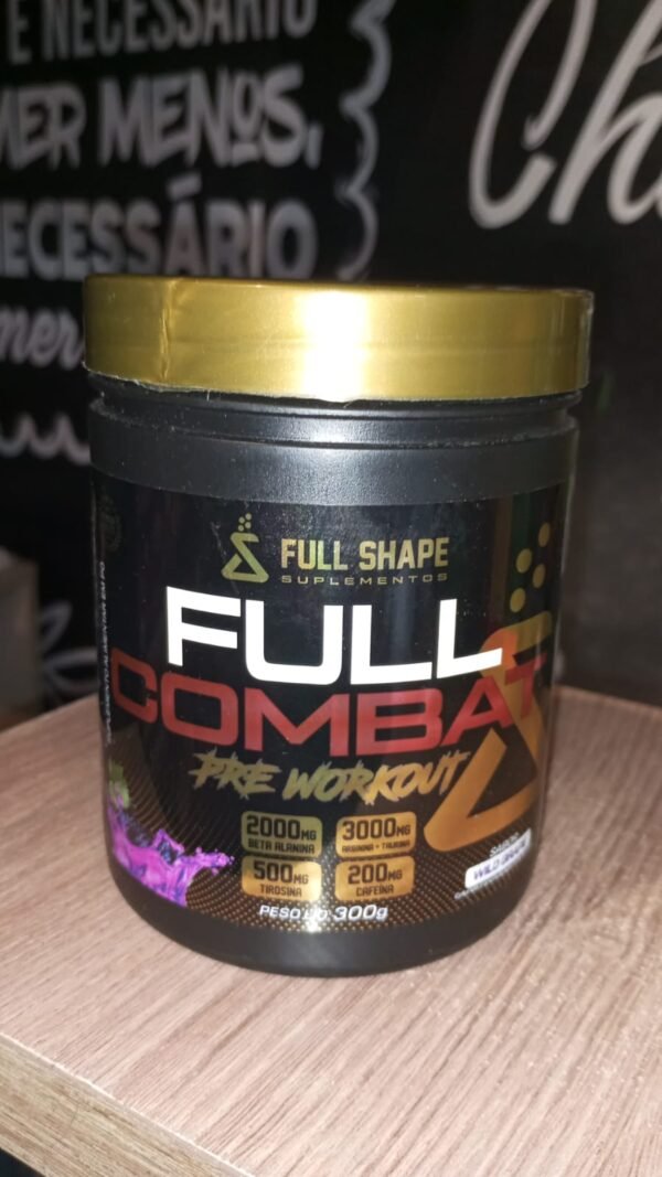PRE TREINO FULL COMBAT SABOR UVA 300g - FULL SHAPE