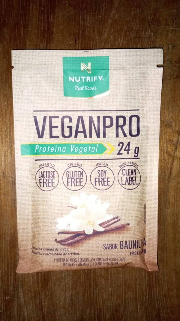 SACHE VEGANPRO BAUNILHA - NUTRIFY
