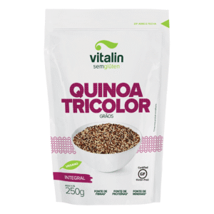 QUINOA TRICOLOR EM GRAOS SEM GLUTEN 200G - VITALIN