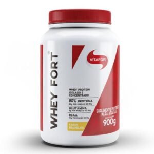 WHEY FORT BAUNILHA 900G