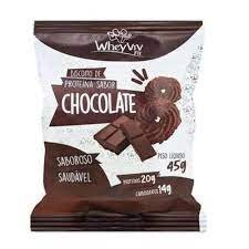 BISCOITO SABOR CHOCOLATE 45G - WHEYVIV