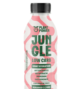 BEBIDA JUNGLE MORANGO COM LIMAO 500ml - PLANT POWER