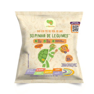 BISCOITO DE POLVILHO SOPINHA DE LEGUMES 20g - CRILANCHA